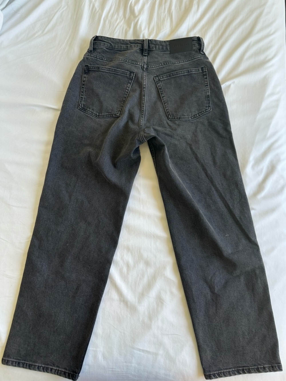 Everlane Way-High Hourglass Jean Washed Black